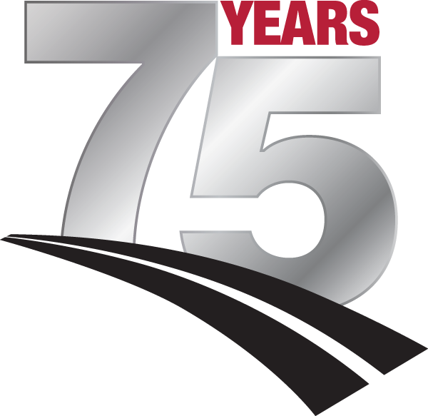 75 year anniversary logo